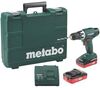 Акумулаторен винтоверт Metabo BS 18 SET 2x2.0AH- 18V/ 48Nm-megahome.bg