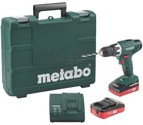 Акумулаторен винтоверт Metabo BS 18 SET 2x2.0AH- 18V/ 48Nm