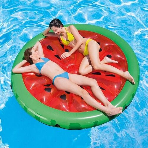 Надуваем борд Watermelon Island Intex