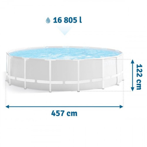 Басейн INTEX Prism Frame с филтърна помпа 457 x 122 см