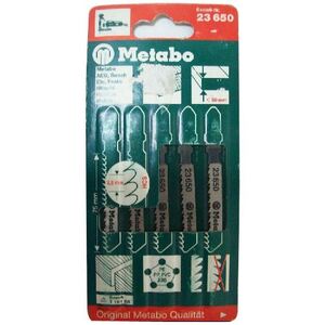 Ножчета 5 бр. за вертикален трион, метал, BIM 150 mm /2,0 Metabo Ножчета 5 бр. за вертикален трион, метал, BIM 150 mm /2,0 Metabo