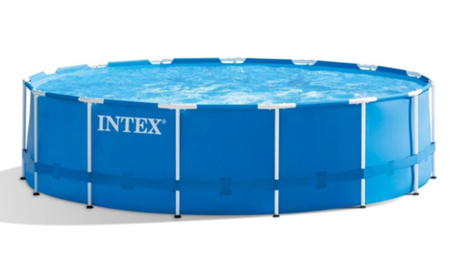 Басейн c метална рамка и филтърна помпа Intex 457 x 122 см