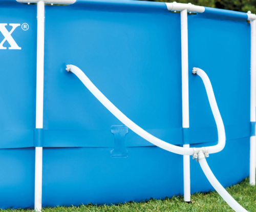 Басейн c метална рамка и филтърна помпа Intex 457 x 122 см