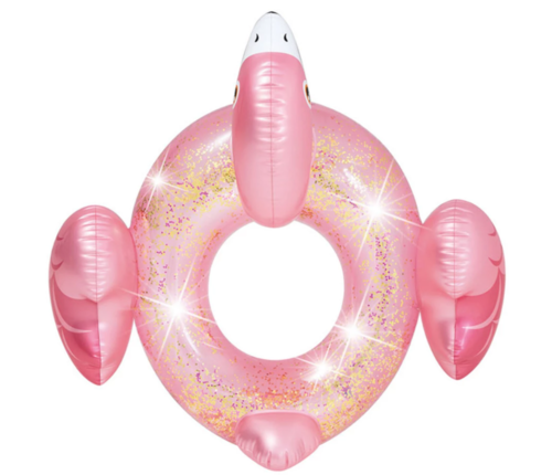 Надуваем пояс Intex Фламинго Glitter 99 x 89 x 71 см