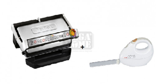 Барбекю Tefal Optigrill+ XL Silver+Tefal Electrical Knife