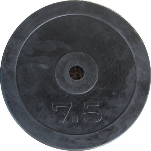 Диск за щанги 7,5 кг Maxima гумен Ф 25 мм