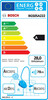 Прахосмукачка Bosch  Energy efficiency class A white/black-megahome.bg