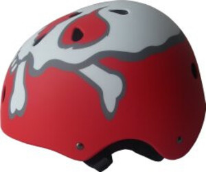 Каска скейтърска Maxima червена