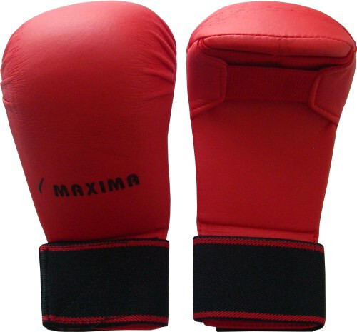 Ръкавици за карате Мaxima в червено