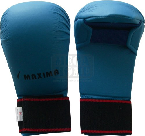 Ръкавици за карате Мaxima в синьо