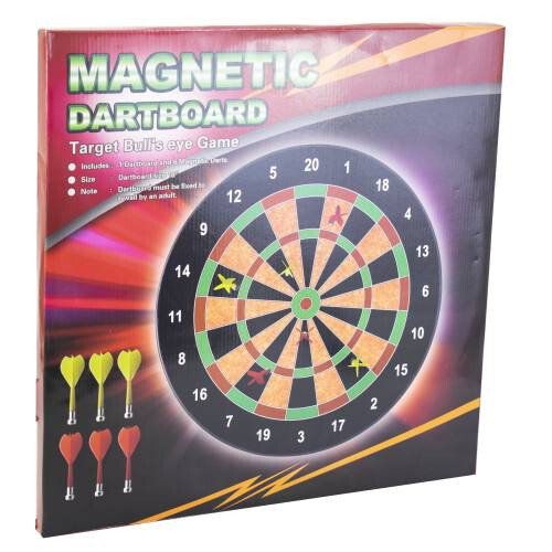 Дартс магнитен 18 инча Maxima с 6 стрели