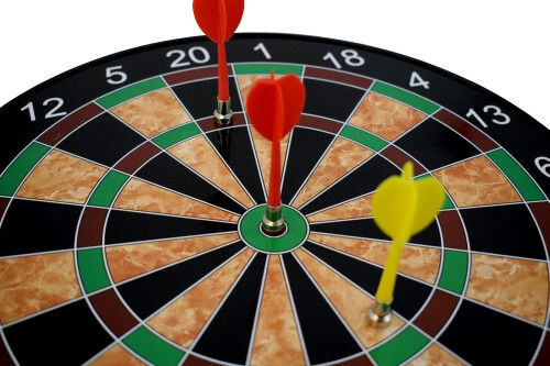 Дартс магнитен 14.5 инча Maxima с 6 стрели