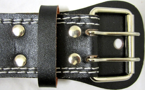 Колан за вдигане на тежести Maxima от естествена кожа