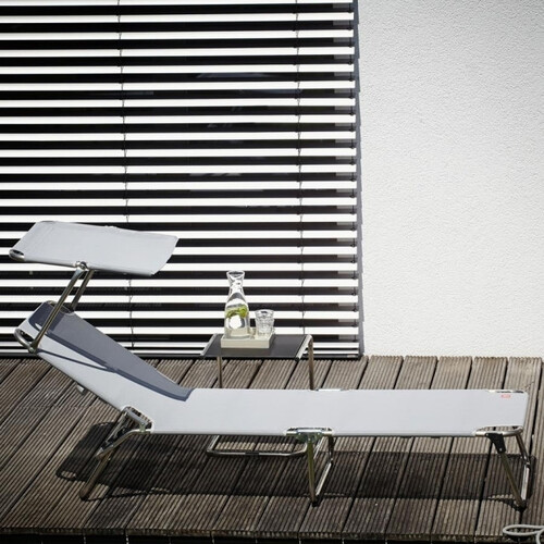 Шезлонг със сенник Amigo Top