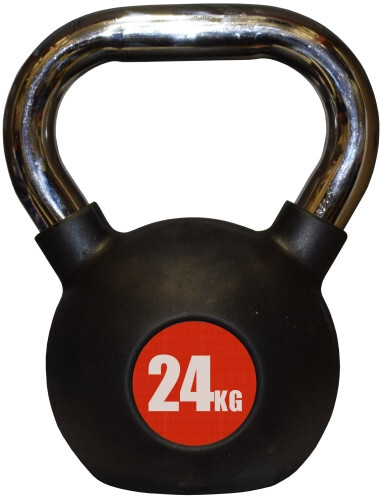 Пудовка с гумирано покритие и хромирана ръкохватка Maxima