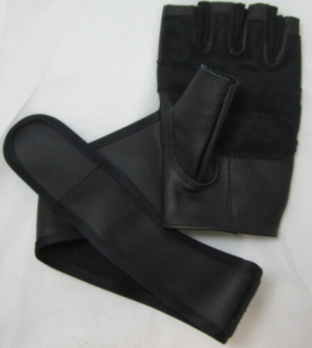 Ръкавици за фитнес Maxima от естествена кожа