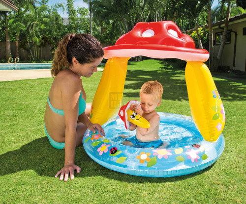 Бебешки надуваем басейн гъбка Intex 102x89см