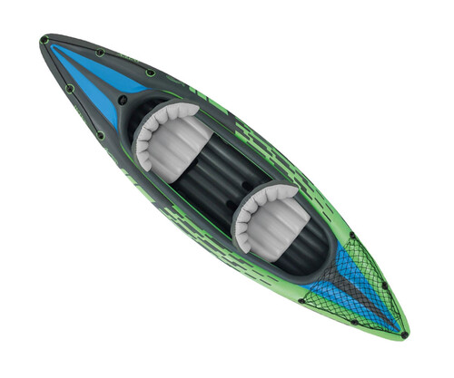 Надуваем двоен каяк Intex