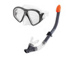 Комплект маска и шнорхел черни Intex-megahome.bg