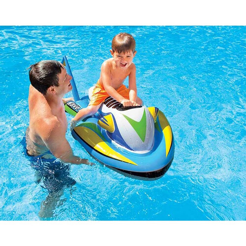 Надуваем детски джет Intex 117x77см