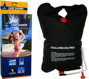 Соларен къмпинг душ Maxima с вместимост 20 литра