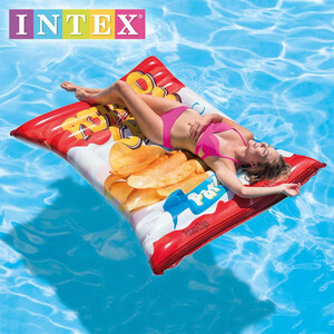 Надуваем дюшек Чипс Intex