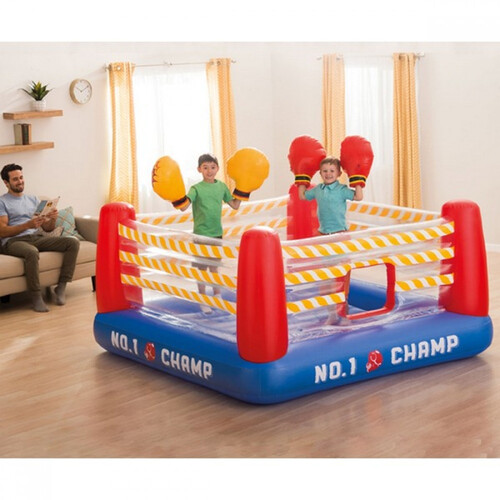 Надуваем Боксов ринг с два чифта надуваеми ръкавици Intex