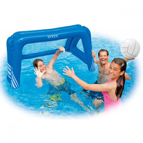 Надуваема врата за игра Intex 140х89х81см