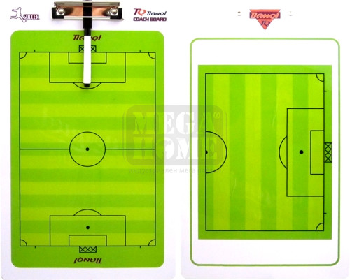 Клипборд треньорски с маркер Maxima за футбол 40 х 24 см