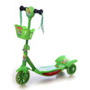 Тротинетка с 3 колела Maxima светеща и музикална зелен-megahome.bg