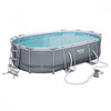 Овален сглобяем басейн Bestway 488 x 305 x 107 см.-megahome.bg