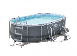 Сглобяем ратанов басейн Bestway 427 x 250 х 100 см. Сглобяем ратанов басейн Bestway 427 x 250 х 100 см.