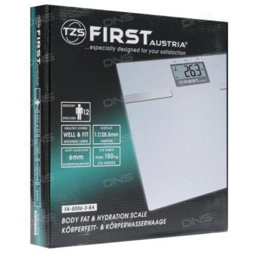 Електронен кантар Body fat FIRST 8006 3