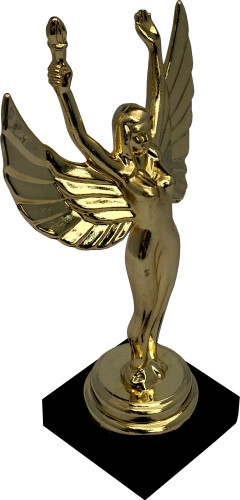 Статуетка Нике 23 см Maxima с поставка от мрамор