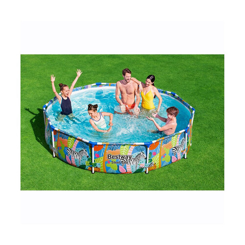 Сглобяем басейн Bestway 305 х 66 см.