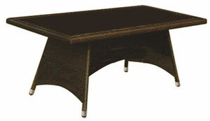 Маса 008 San Valente 150 х 90 х 75 h см в кафяв ратан Маса 008 San Valente 150 х 90 х 75 h см в кафяв ратан