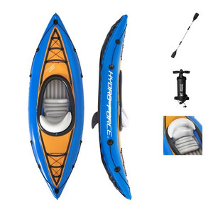 Надуваем каяк Bestway 275 x 81 см. Надуваем каяк Bestway 275 x 81 см.