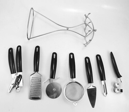 Комплект кухненски прибори Елеком ЕК 6672 В