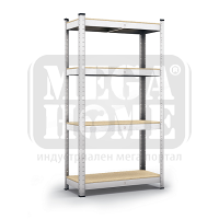 Метален стелаж STANDART DIY 4 x 175 кг поцинкован