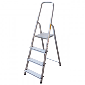 Алуминиева стълба DRABEST 3+1 до 125 кг