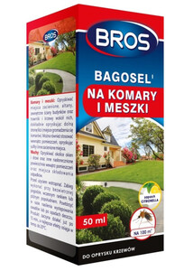 Концентрат за третиране против насекоми Bros Bagosel 50 мл. Концентрат за третиране против насекоми Bros Bagosel 50 мл.