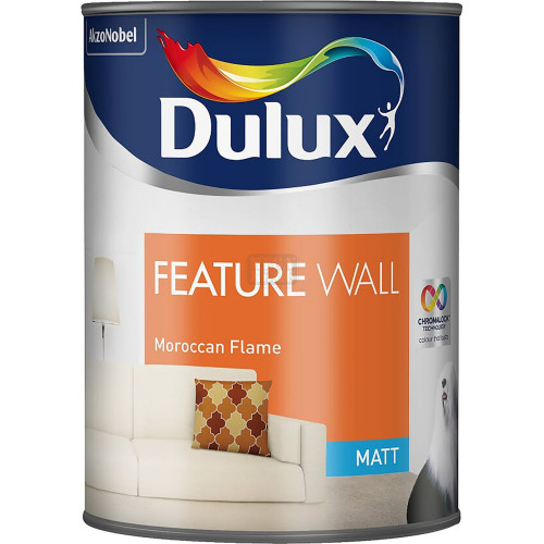 Боя Dulux Fw Matt Morocc Flame 1.25 л.