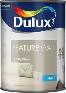Боя Dulux Fw Matt Overtly Olive 1.25 л. Боя Dulux Fw Matt Overtly Olive 1.25 л.