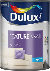Боя Dulux FW Matt Purple Pout 1.25 л. Боя Dulux FW Matt Purple Pout 1.25 л.