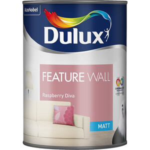 Боя Dulux Fw Matt Raspberry Diva 1.25 л. Боя Dulux Fw Matt Raspberry Diva 1.25 л.