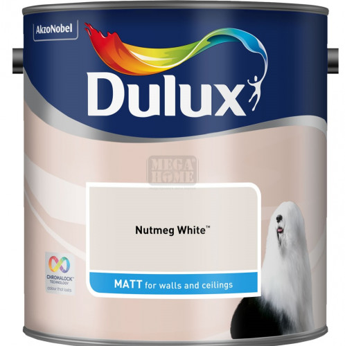 Боя Dulux Matt Nutmeg White 2.5 л.