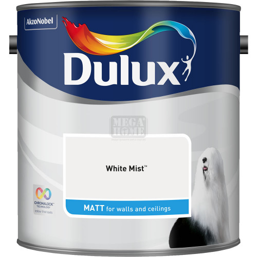 Боя Dulux Matt White Mist 2.5 л.