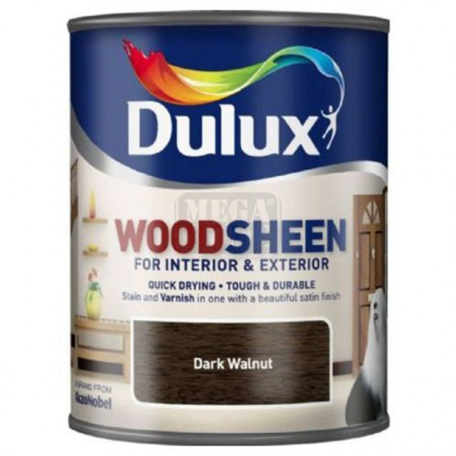 Лак Dulux Woodsheen Dark Walnut