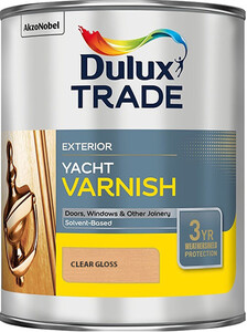 Лак Dulux TRD Woodshield Yacht Varnish Лак Dulux TRD Woodshield Yacht Varnish