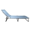 Градински шезлонг 188 х 56 х 25 см Muhler C2013-megahome.bg